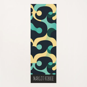 Summer Sea Breeze Mosaic Pattern Yoga Mat
