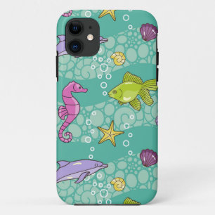 Summer Sea Pattern Case-Mate iPhone Case
