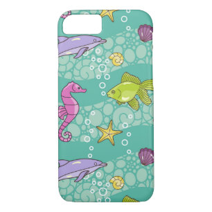 Summer Sea Pattern Case-Mate iPhone Case