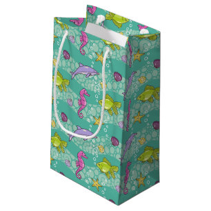 Summer Sea Pattern Small Gift Bag