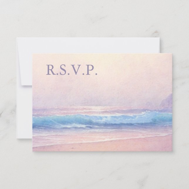 Summer Sea RSVP 3.5 x 5 (Front)