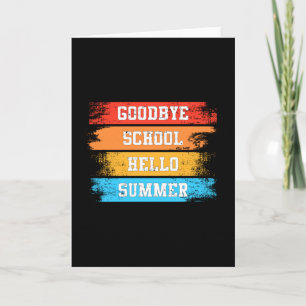 Summer Sea Sun Vacation Surf Beach Cool Funny Gift Card