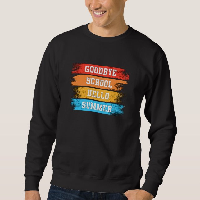 Summer Sea Sun Vacation Surf Beach Cool Funny Gift Sweatshirt (Front)