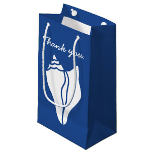 Summer Seashells in Blue Gift Bag