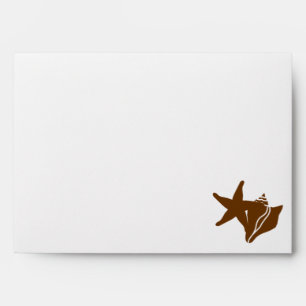 Summer Seashells in Chocolate Envelopes