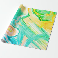 Summer seventies cool candy fun gift wrap