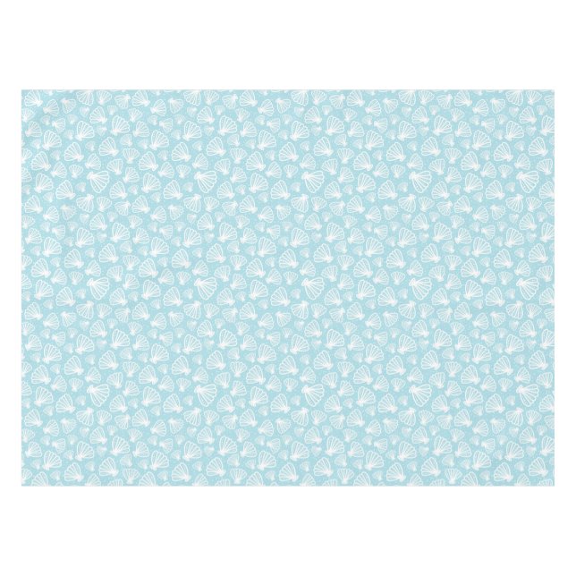 Summer Shell Pattern Tablecloth (Front (Horizontal))