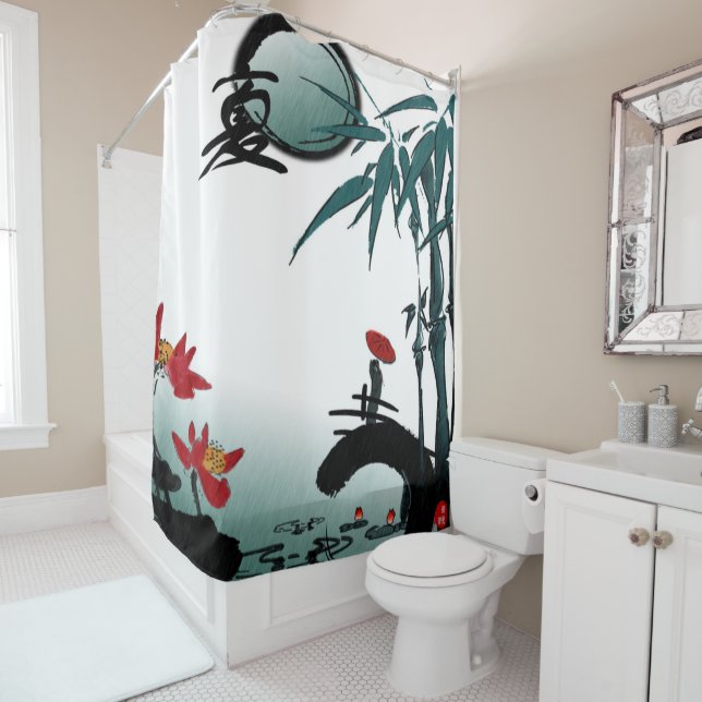 Summer Shower Curtain (In Situ)