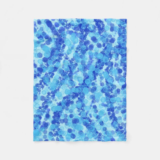 Summer Shower Fleece Blanket (Front)