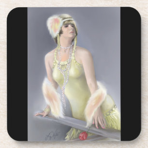 Summer Siren Cork Coaster