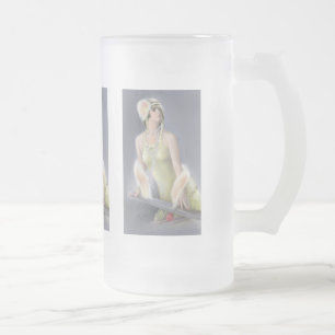 Summer Siren Frosted Beer Mug