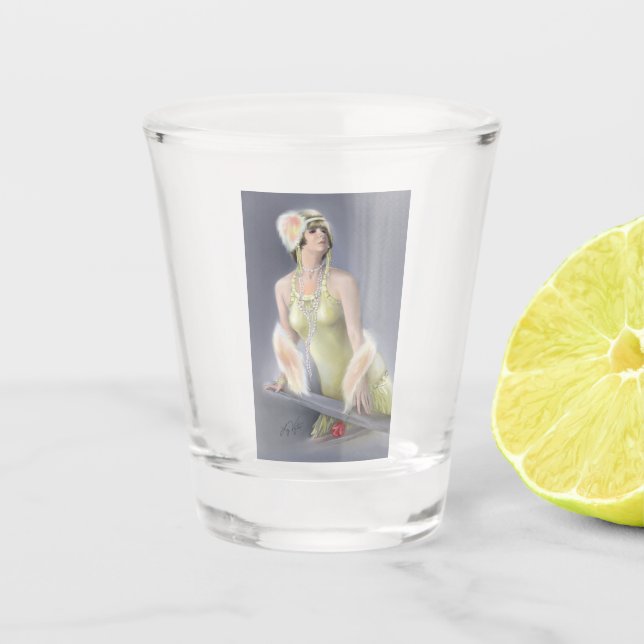 Summer Siren Shot glass (Front)