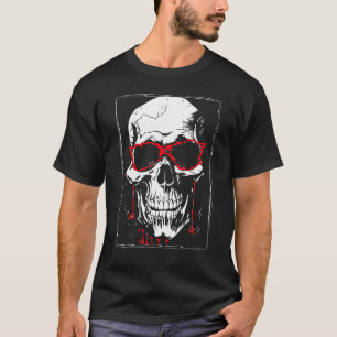 Summer Skull Crust Punk Rave Gothic Rock Metal Fes T-Shirt