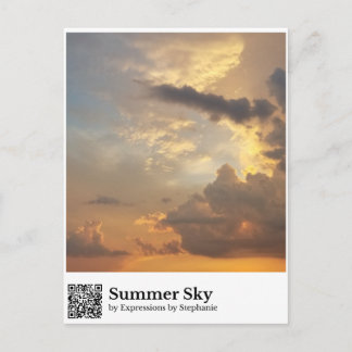 Summer Sky Postcard