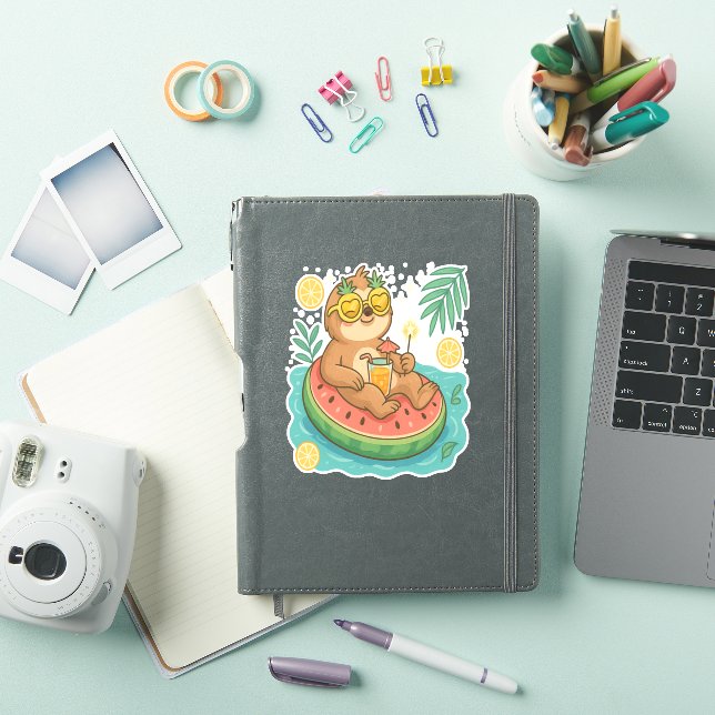 Summer Sloth Pool Float (iPad Cover)