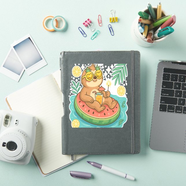 Summer Sloth Pool Float (iPad Cover)