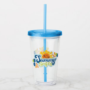 Summer Smiles Acrylic Tumbler