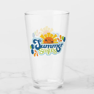 Summer Smiles Sunshine  Glass