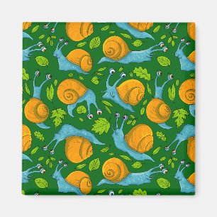 Summer snails magnet