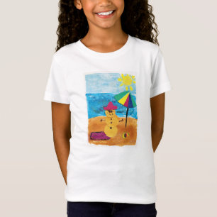 Summer Snowman - Kids Art for CHOC T-Shirt