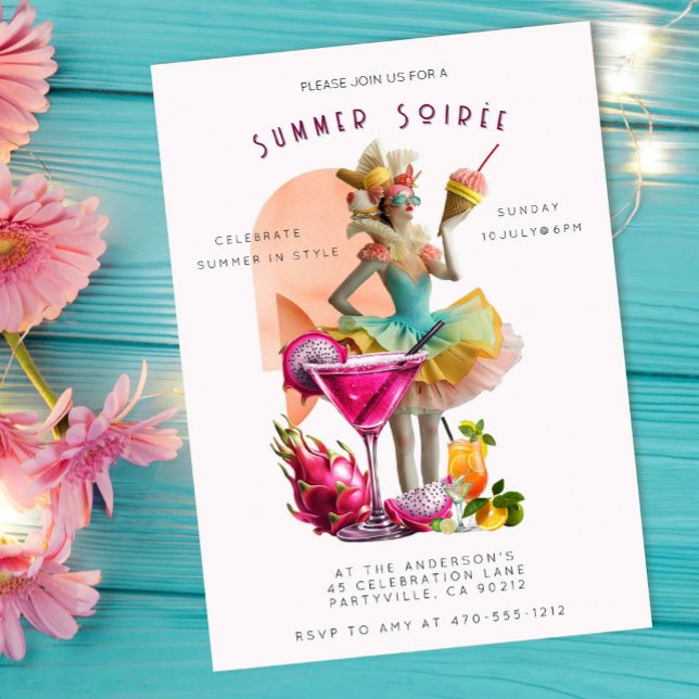 Summer Soiree Party Invitation (Creator Uploaded)
