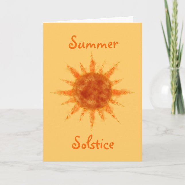 Summer Solstice Card (Front)