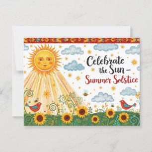  Summer Solstice  Postcard