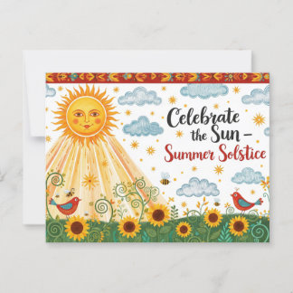 Summer Solstice Postcard