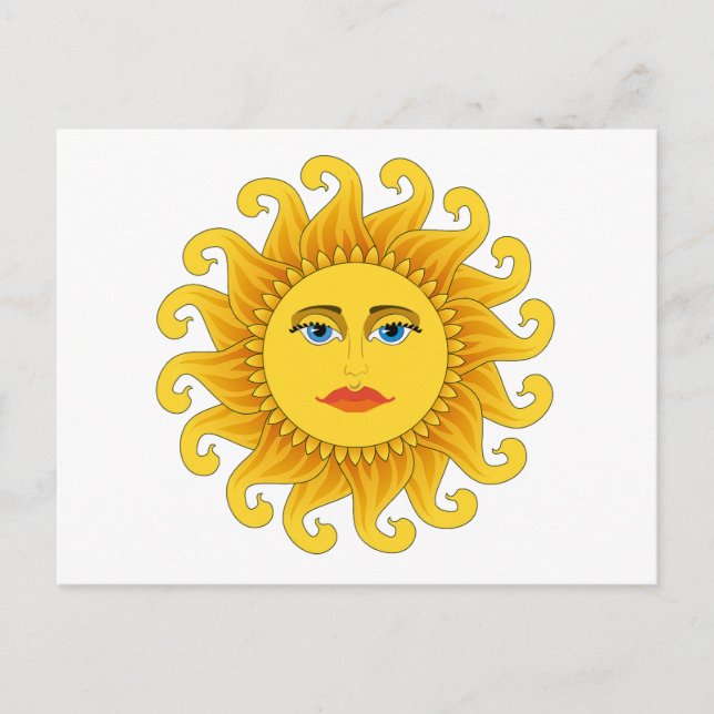 summer solstice postcard (Front)