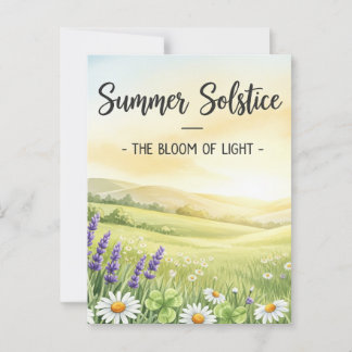  Summer Solstice  Postcard