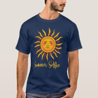 Summer Solstice Sun Typography