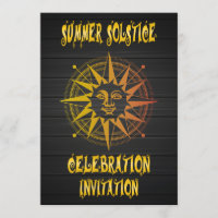 Summer Solstice Yellow and Black Celebration