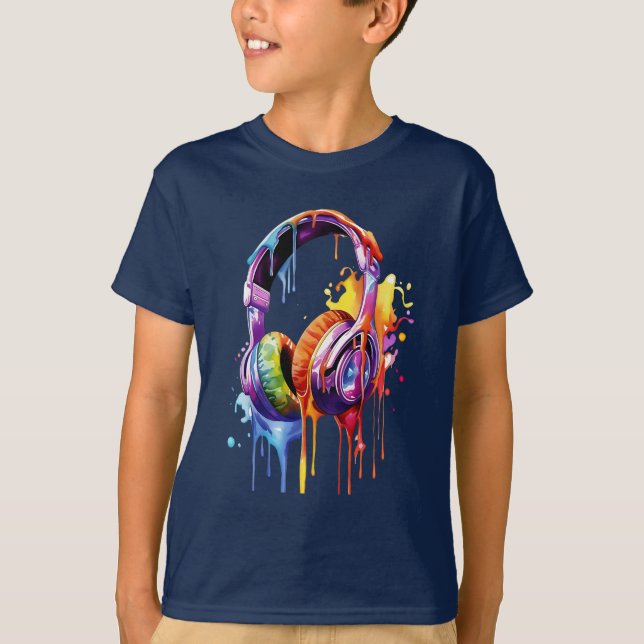 Summer Soundwaves T-Shirt (Front)