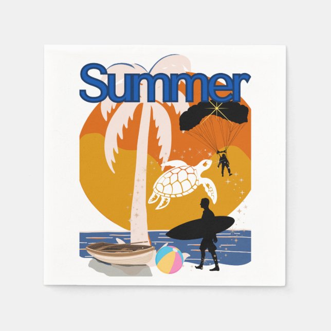 Summer Spirit Napkin (Front)