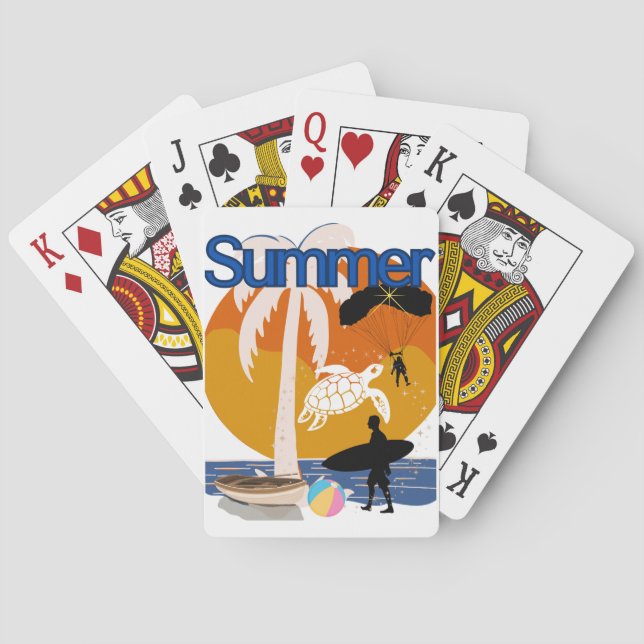 Summer Spirit Playing Cards (Back)