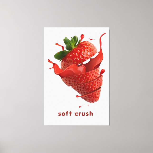Summer Splash Fruit Wall Art Poster (Front)