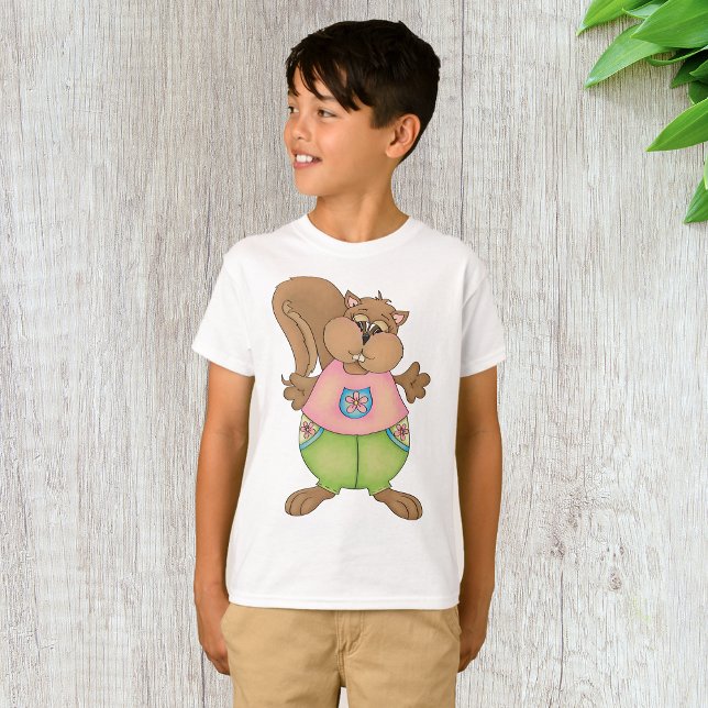 Summer Squirrel T-Shirt (Creator Uploaded)