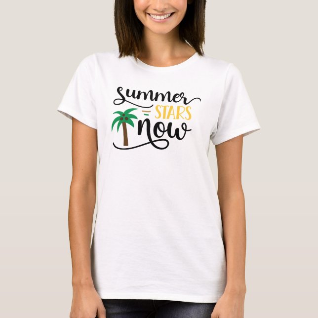 Summer Stars Now T-Shirt (Front)