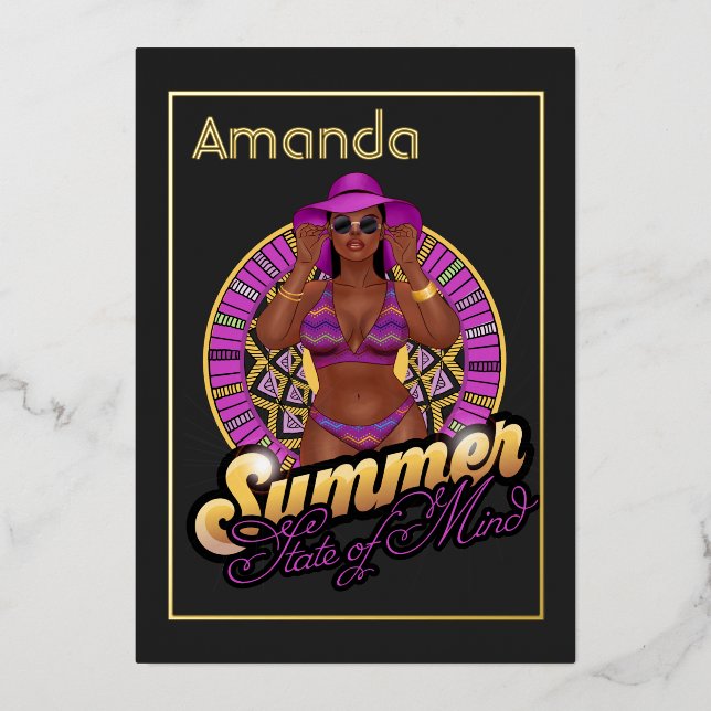 Summer State of Mind Beach Birthday Party (Front)