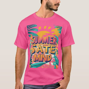 Summer State of Mind – Colourful Modern Tropical R T-Shirt
