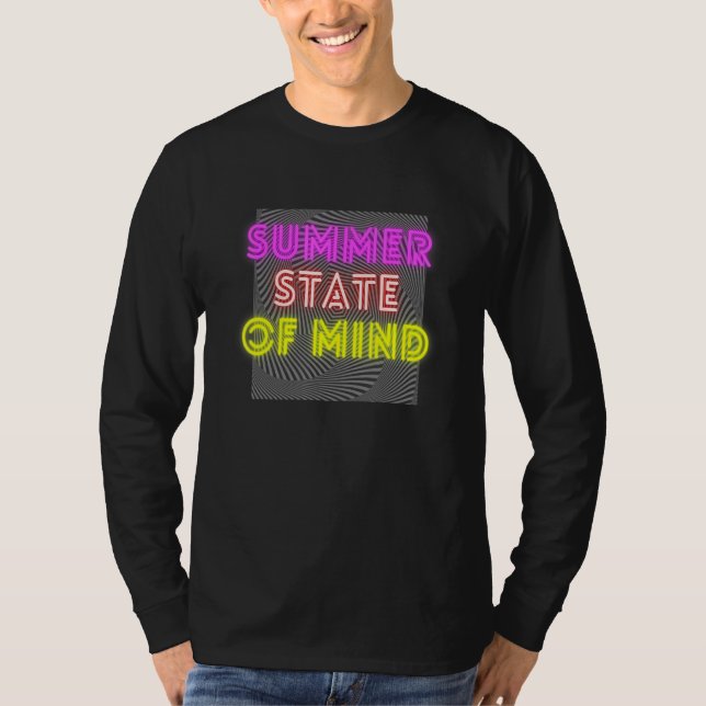 Summer State Of Mind Fun Time Vacation 3 T-Shirt (Front)