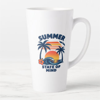 Summer State of Mind Latte Mug