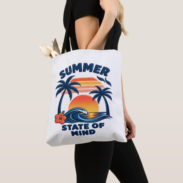 Summer State of Mind Tote Bag (Close Up)