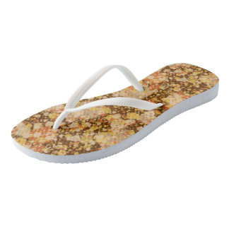 Summer Stone geometric Abstract Jandals