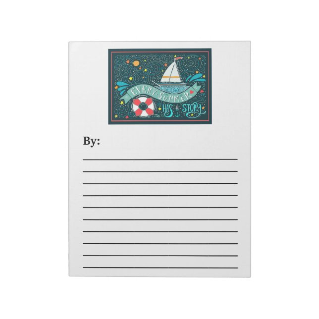 Summer Stories Note Pad (Rotated)