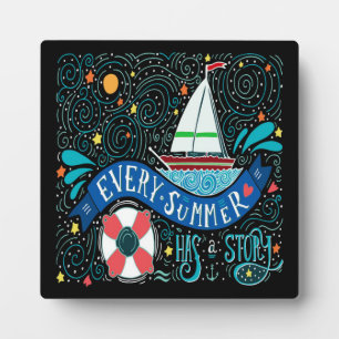 Summer Stories Plaque