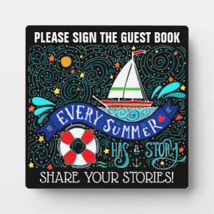 Summer Stories Plaque