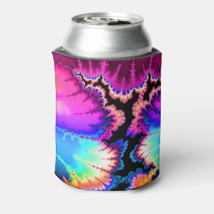 Summer Storm Fractal Can Cooler