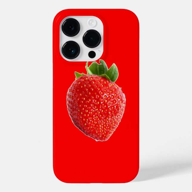 Summer Strawberry Case-Mate iPhone Case (Back)