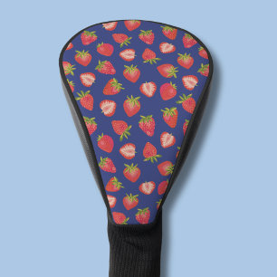 Summer Strawberry pattern Golf Head Cover